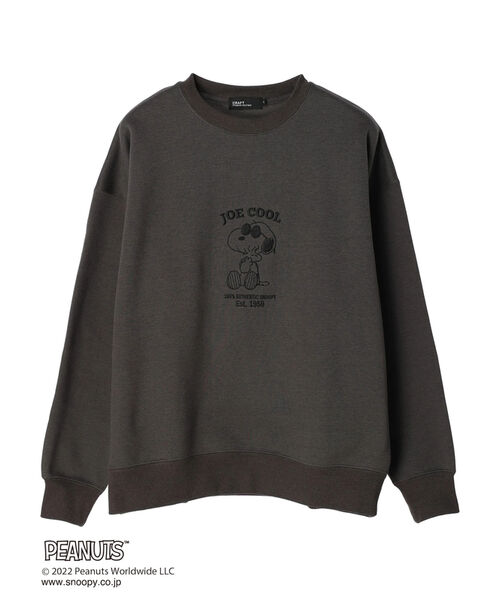 セール 30%OFF】PEANUTS/スヌーピー刺繍スウェット(505006026