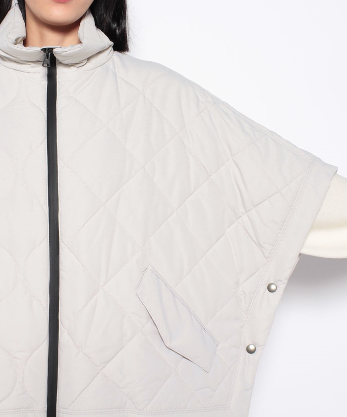セール 40%OFF】ルーニィ LOUNIE キルティングポンチョアウター セール 40%OFF】ルーニィ LOUNIE キルティングポンチョアウター