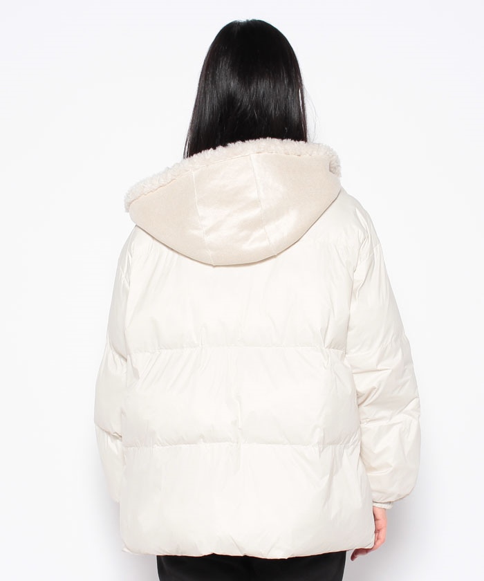 セール 10%OFF】ルーニィ LOUNIE フェイクムートン切替ショート
