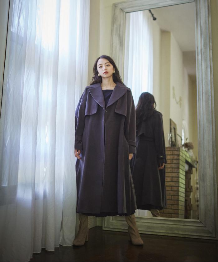 【JILLbyJILLSTUART】ビックカラーウールトレンチコート 楽天市場】【SALE／37%OFF】ビックカラーウールトレンチコート