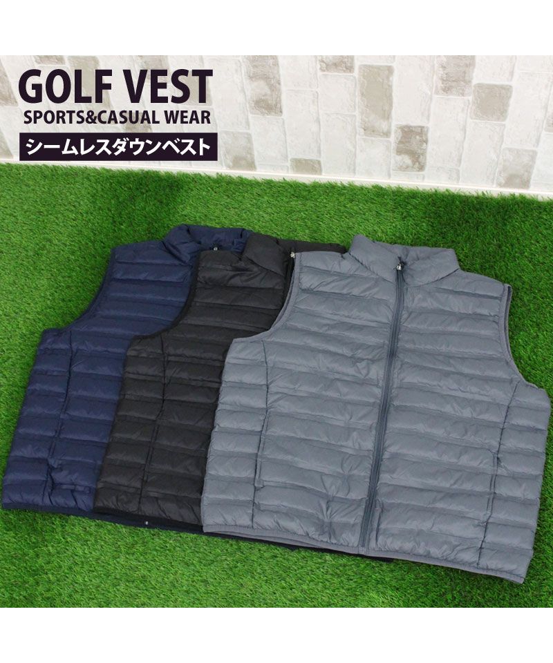 セール】トップイズム TopIsm ゴルフ ダウンベスト メンズ