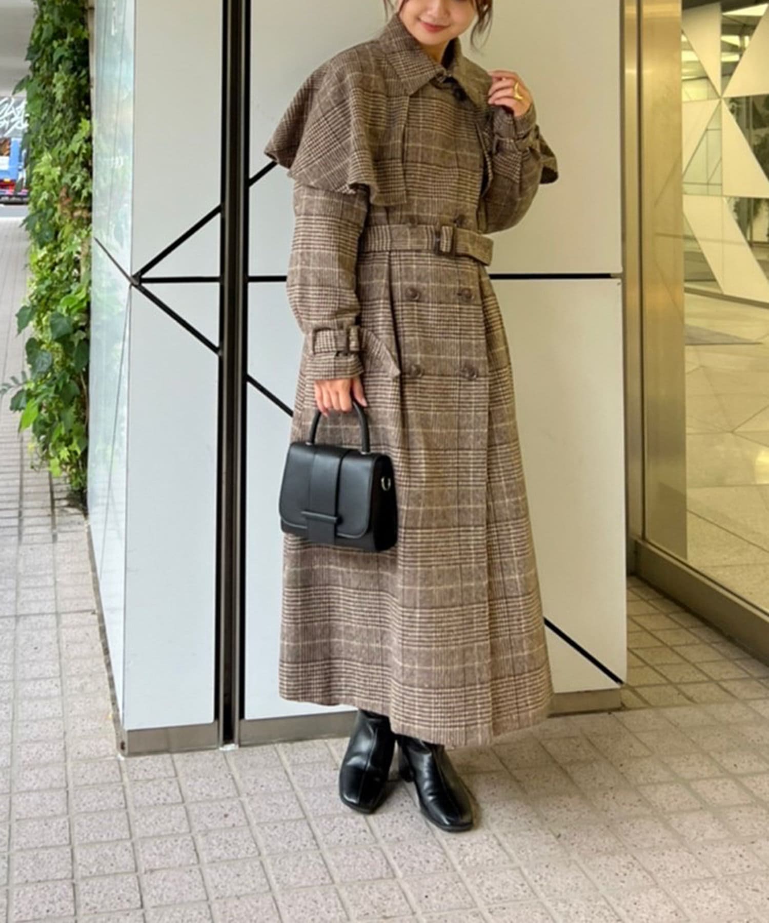 ナイスデイ one after another】ポロ襟ニットカーデ | NICE CLAUP / OLIVE