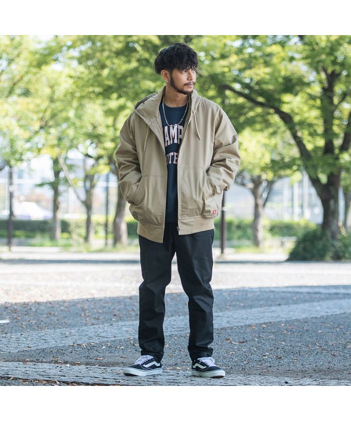 セール】Dickies ライトダック裏キルトフードジャケット アウター