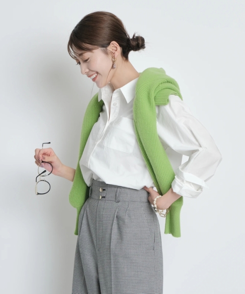 ウールカシミヤショートニット(504931501) | アプワイザー リッシェ ウールカシミヤショートニット(504931501) | アプワイザー リッシェ