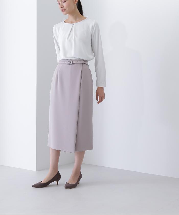 NATURAL BEAUTY BASIC ファインストレッチセットアップシリーズ セール】＜ファインストレッチセットアップシリーズ＞ ラップ