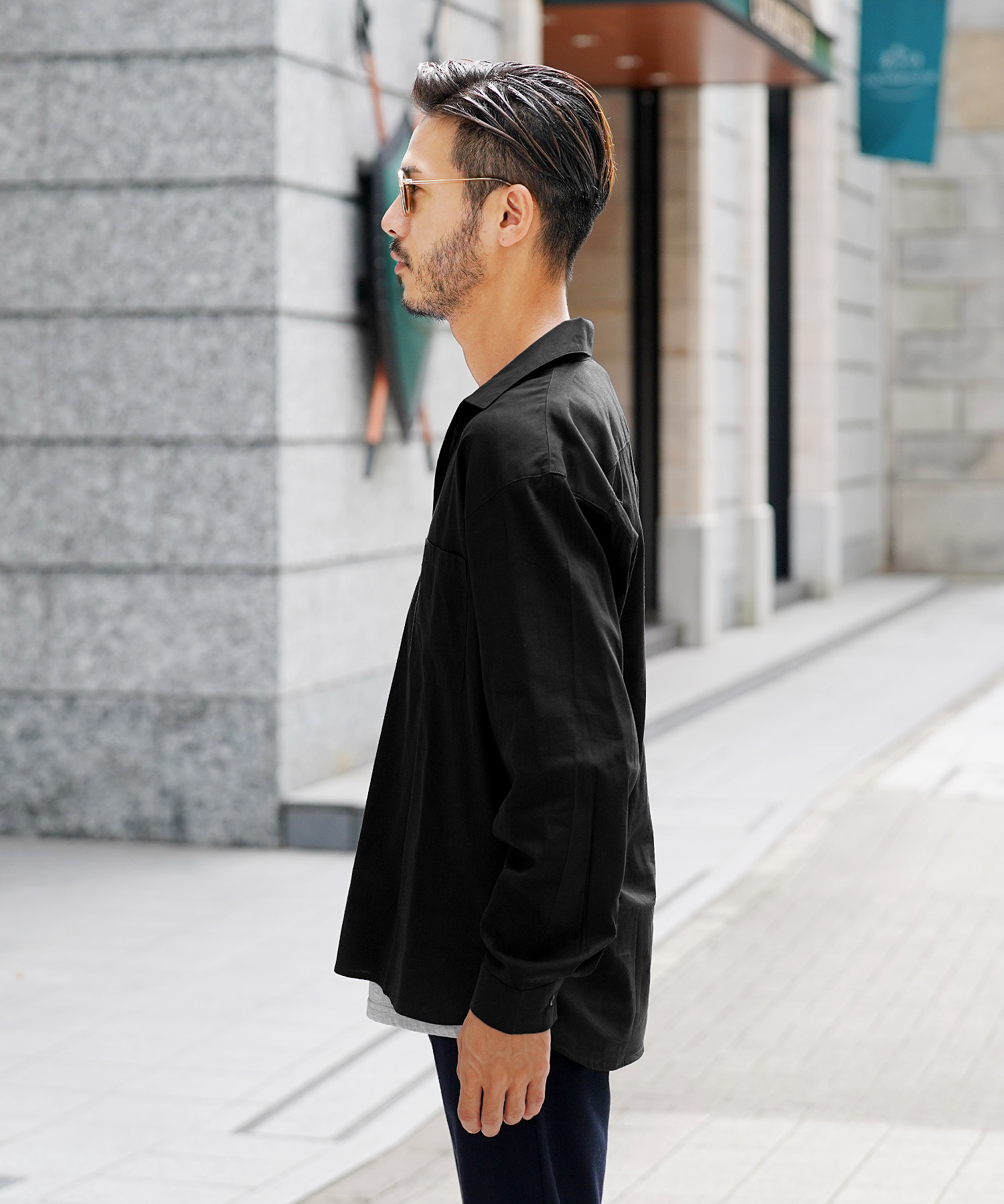 ジギーズショップ JIGGYS SHOP スキッパーシャツ / カプリ