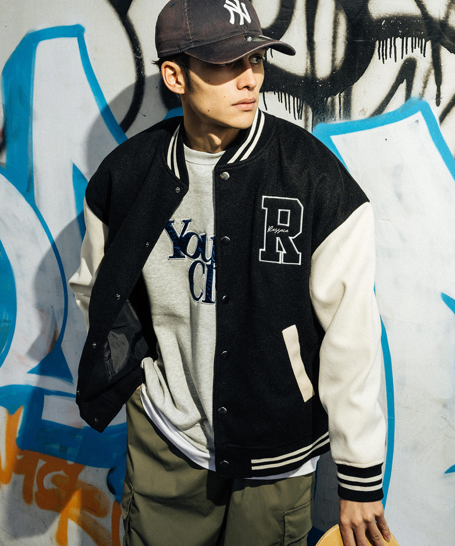 【期間限定出品】tere R drop スタジャンジャケット