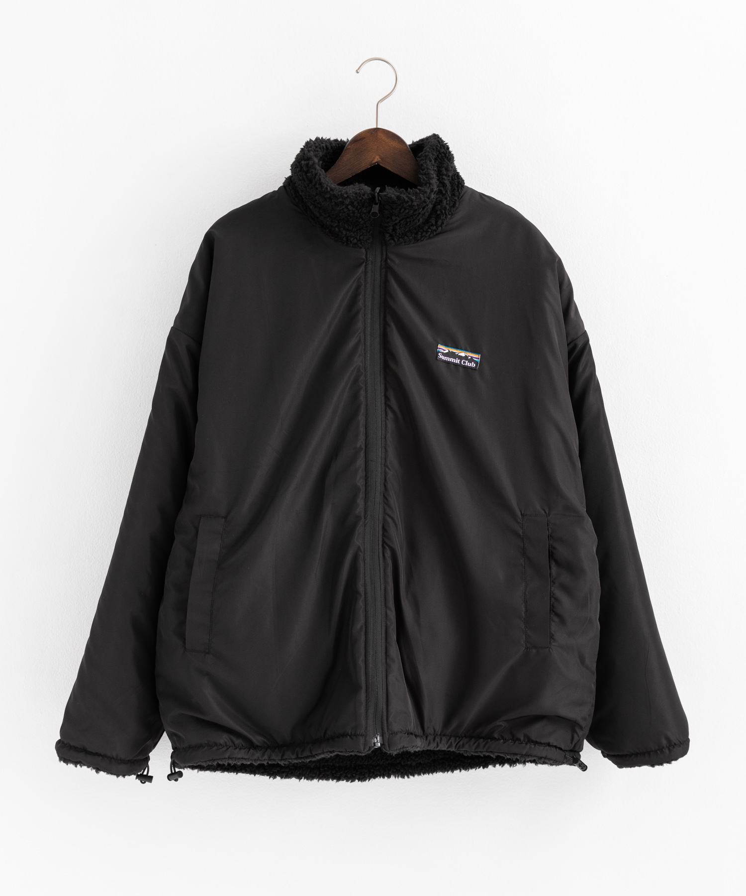 希少　Rocky Monroe 【 2WAY ボア　リバーシブルベスト 】 Rocky Monroe ネックウォーマー スヌード リバーシブル フード