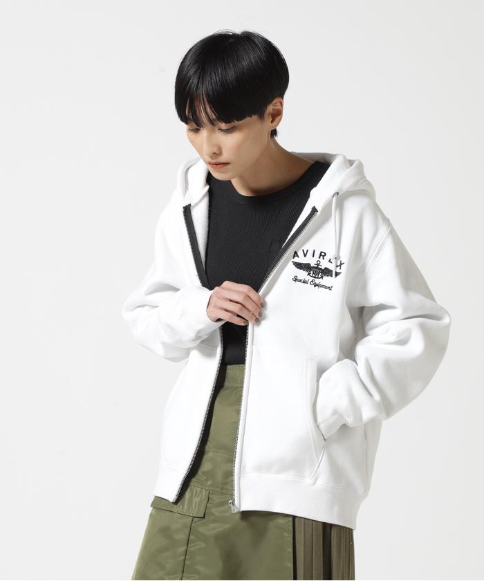 VARSITY LOGO SWEAT PARKA/ バーシティロゴスウェットパーカー