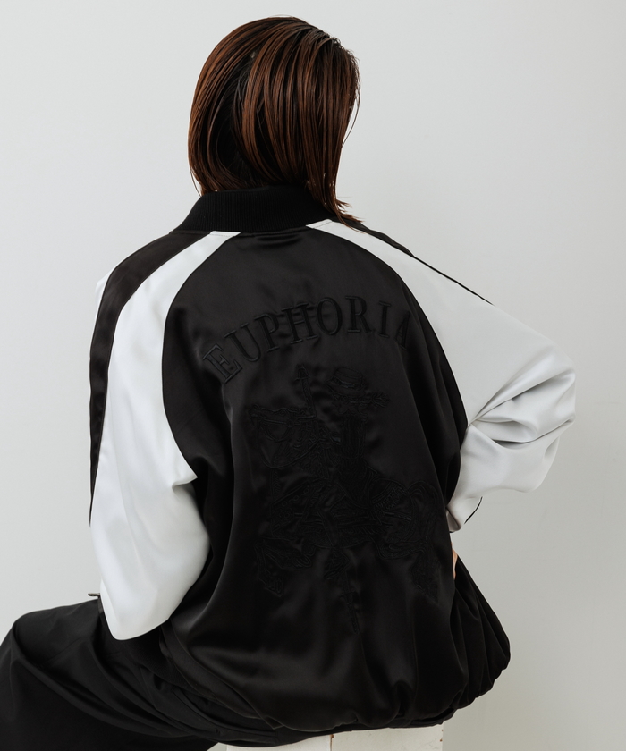 セール 50%OFF】《新色追加》【WEB限定】スカジャン \EUPHORIA セール 50%OFF】《新色追加》【WEB限定】スカジャン \EUPHORIA