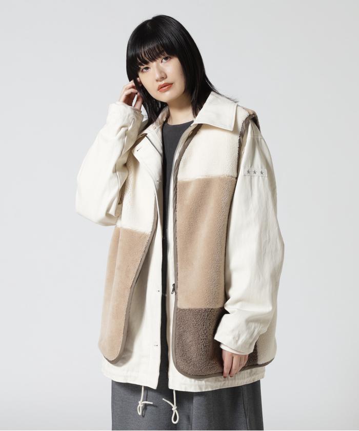 セール 30%OFF】MULTI DECK JACKET WITH BOA VEST/ マルチデッキ