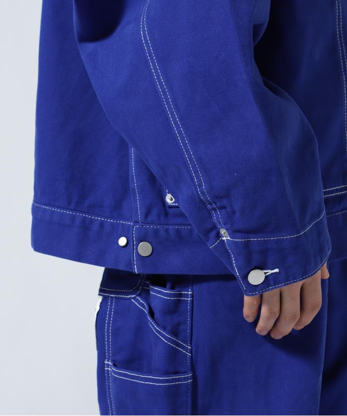 セール】COTTON TWILL COVER ALL JACKET /コットン ツイル