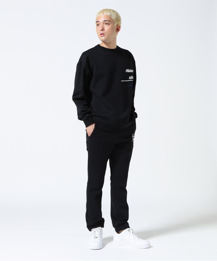 クーポン】【セール 50%OFF】A4A/エーフォーエー/PRINT SWEAT