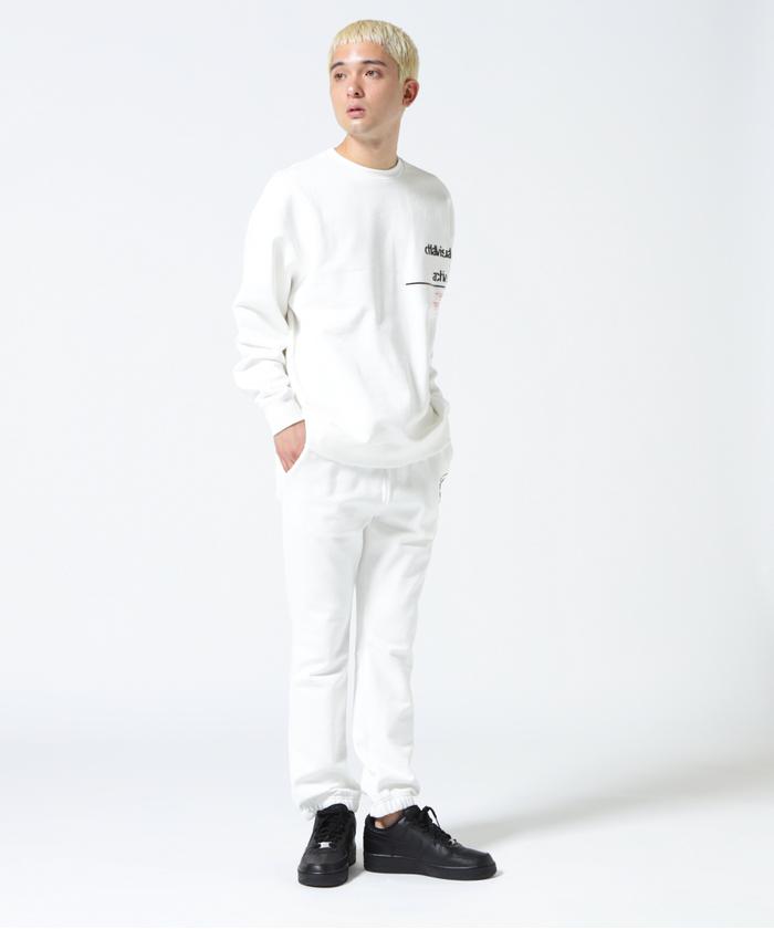セール 50%OFF】A4A/エーフォーエー/PRINT SWEAT PANTS プリント