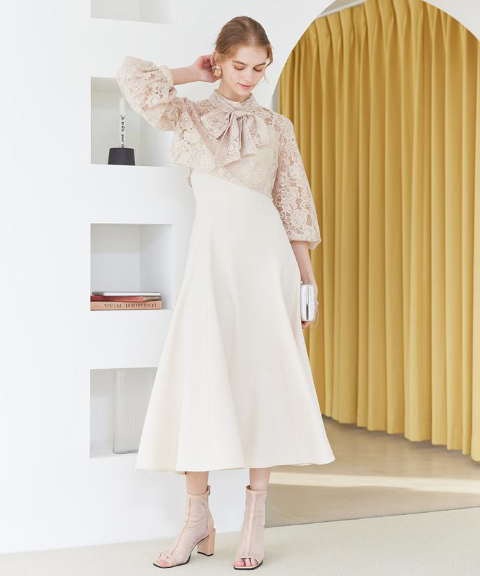 セール 30%OFF】レースプルオーバー+フレアキャミキャミワンピース セール 30%OFF】レースプルオーバー+フレアキャミキャミワンピース
