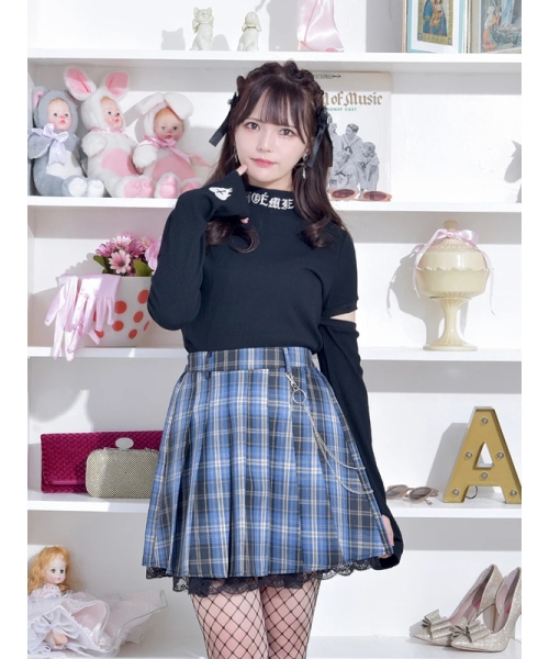 セール】チェーン付きプリーツスカート(504987412) | ノエミー セール】チェーン付きプリーツスカート(504987412) | ノエミー