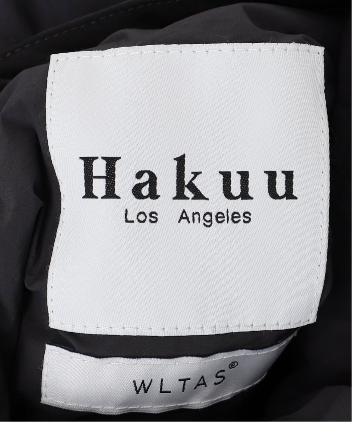 HAKUU/ハクウ】 別注 QUILT JK WITH DOWN HOOD ブルゾン HAKUU/ハクウ】 別注 QUILT JK WITH DOWN HOOD ブルゾン