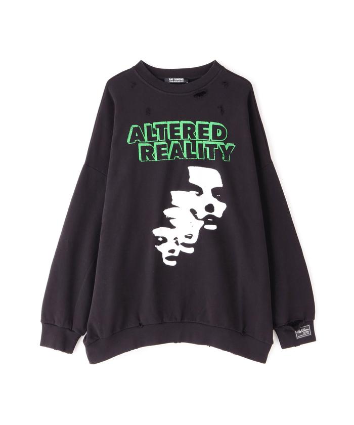 RAF SIMONS/ラフシモンズ/Altered Reality Print Sweat/スウェット