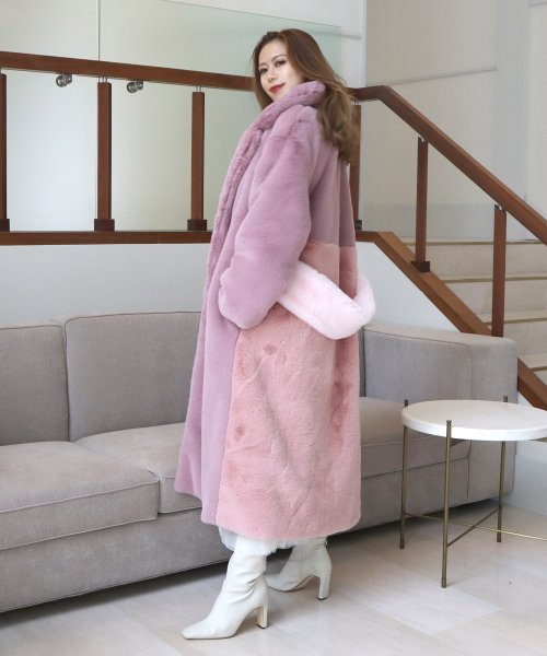 セール ボリュームファーコート ロイヤルパーティー Royal Party D Fashion