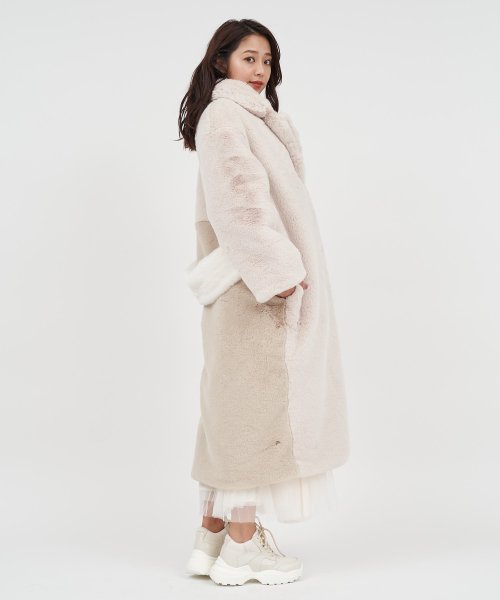 セール ボリュームファーコート ロイヤルパーティー Royal Party D Fashion