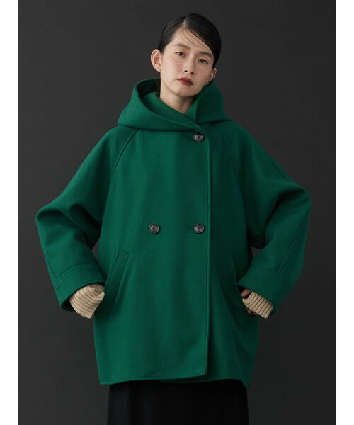 セール 50%OFF】フーディーコクーンコート(505021896