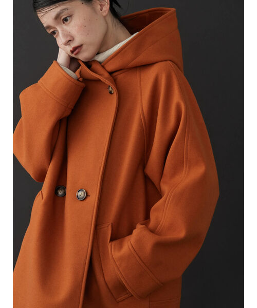 セール 50%OFF】フーディーコクーンコート(505021896