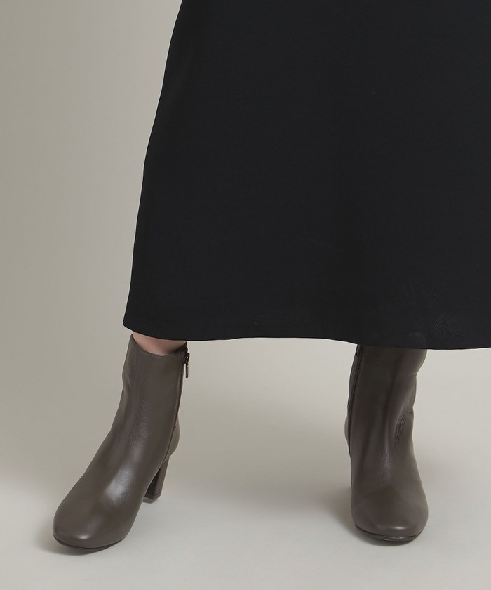 超美品24.5cmOdette e Odileバックストレッチショートブーツ の