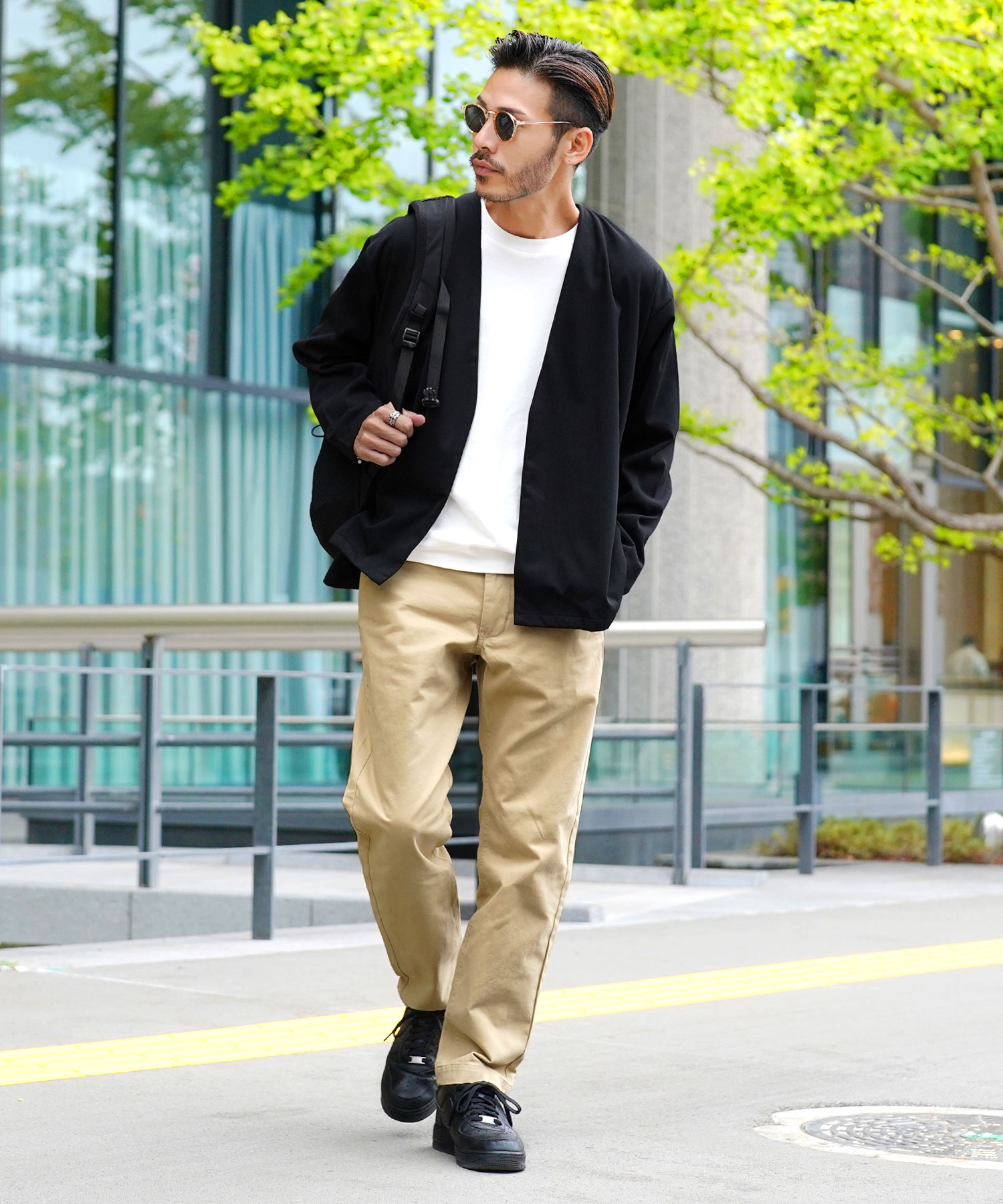 ジギーズショップ JIGGYS SHOP カットジョーゼット ノーカラー ジギーズショップ JIGGYS SHOP カットジョーゼット ノーカラー