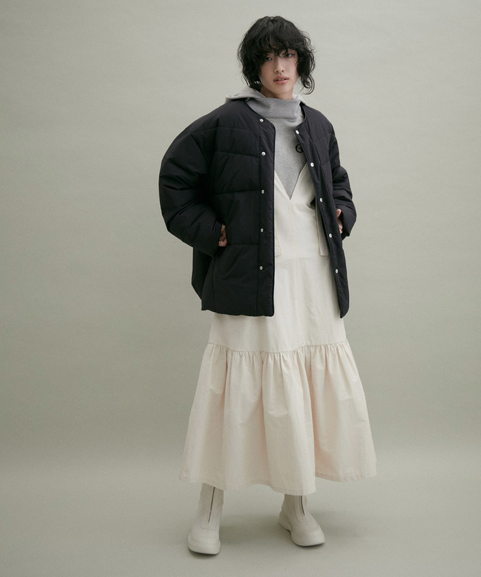 WEB限定(一部店舗展開あり)】テントシルエットダウンライク中綿 WEB限定(一部店舗展開あり)】テントシルエットダウンライク中綿