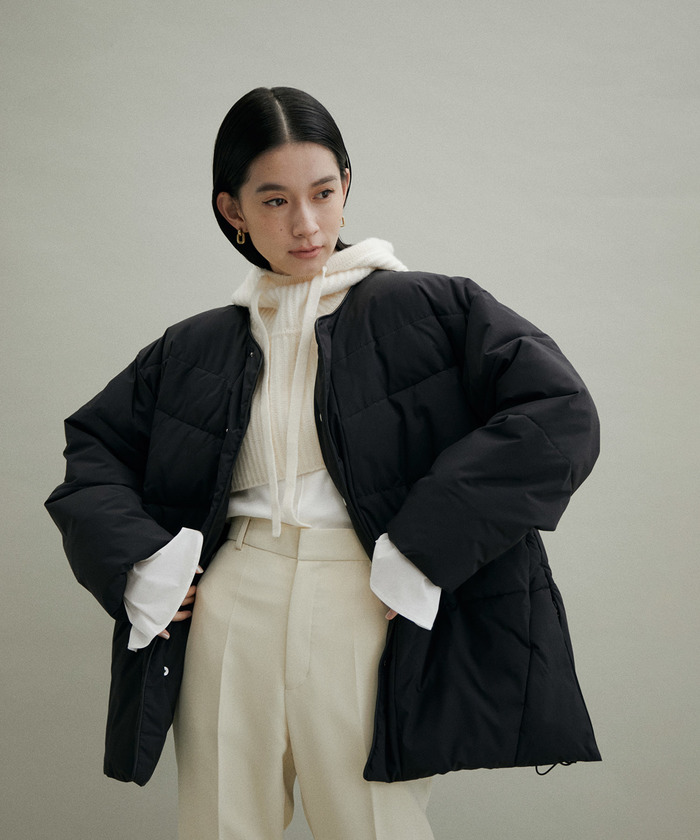 WEB限定(一部店舗展開あり)】テントシルエットダウンライク中綿 WEB限定(一部店舗展開あり)】テントシルエットダウンライク中綿