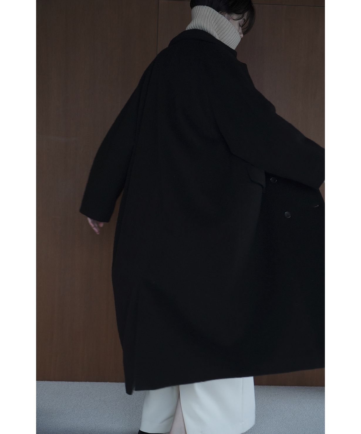 限定カラー　クラネ　DOUBLE WOOL LONG COAT DOUBLE WOOL LONG COAT(505015659) | クラネ(CLANE) - d fashion
