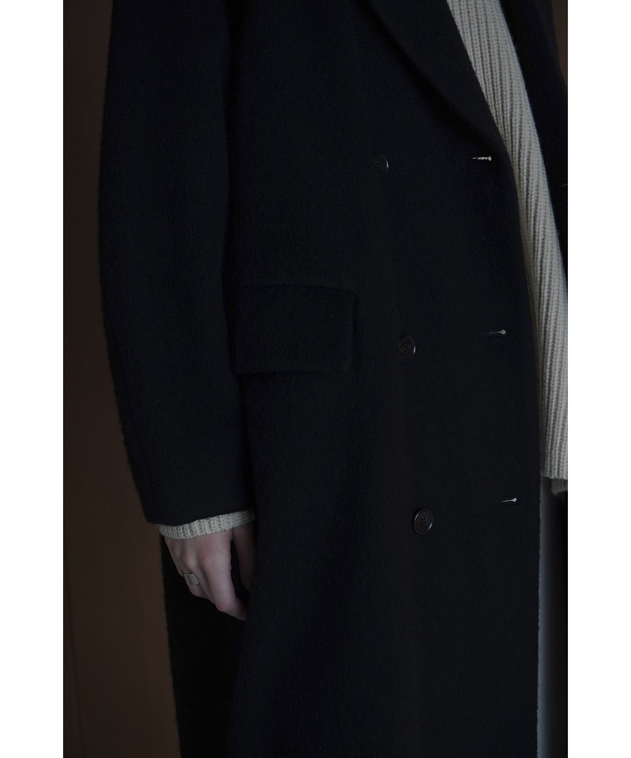 DOUBLE WOOL LONG COAT(505015659) | クラネ(CLANE) - d fashion