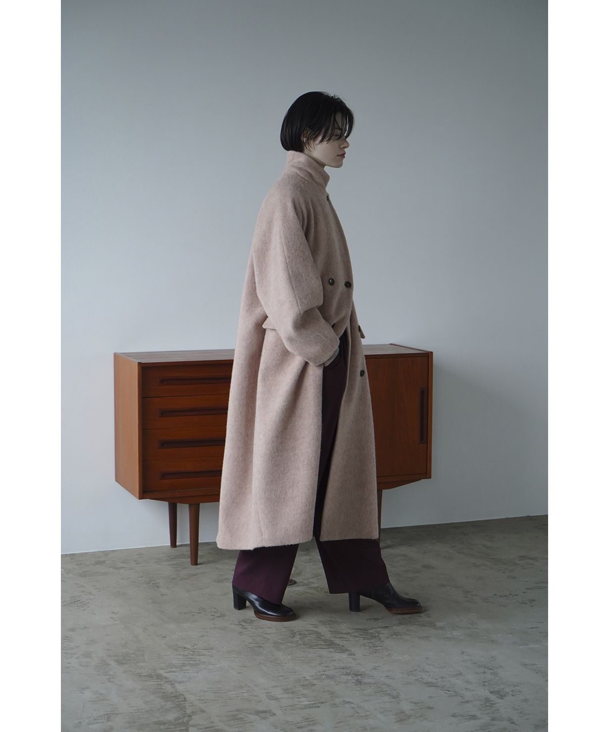 DOUBLE WOOL LONG COAT｜OUTER(アウター)｜CLANE OFFICIAL