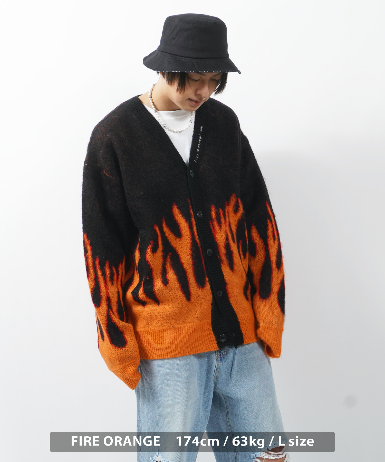 ワンフォークロージング 1111clothing モヘア カーディガン ワンフォークロージング 1111clothing モヘア カーディガン