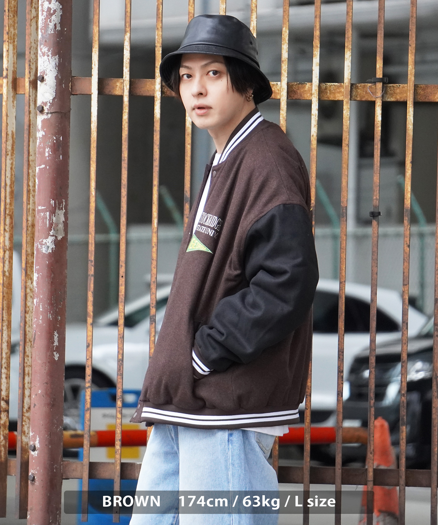 セール】ワンフォークロージング 1111clothing 中綿 スタジャン セール】ワンフォークロージング 1111clothing 中綿 スタジャン