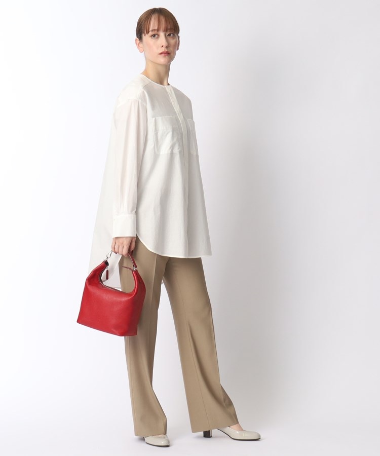 【HIROFU】クレシェンテ　レザーハンドバッグM ヒロフ HIROFU 【クレシェンテ】レザーハンドバッグ M 本革