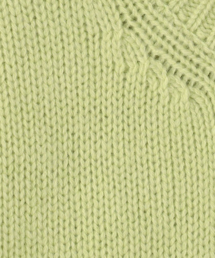 ◎GALERIE VIE ファブリックニット クルーネックベスト GALERIE VIE（ギャルリー ヴィー）の「ファインウール クルー