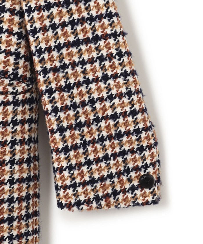 CLASSY.1月号掲載】ループヤーン チェック ツイード ロングコート セール 30%OFF】【CLASSY.1月号掲載】ループヤーン チェック