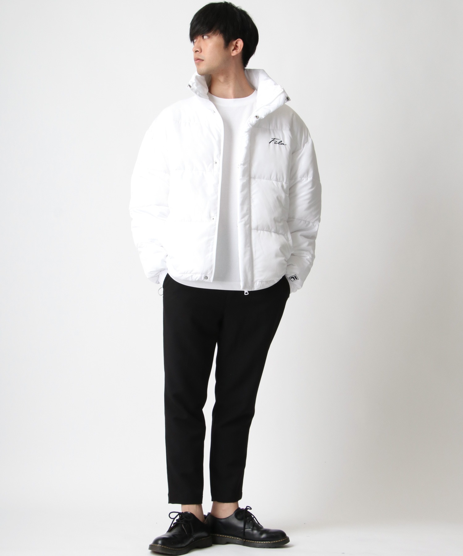 セール】【Lazar】FILA/フィラ 別注 FIBER DOWN JACKET/ビッグ