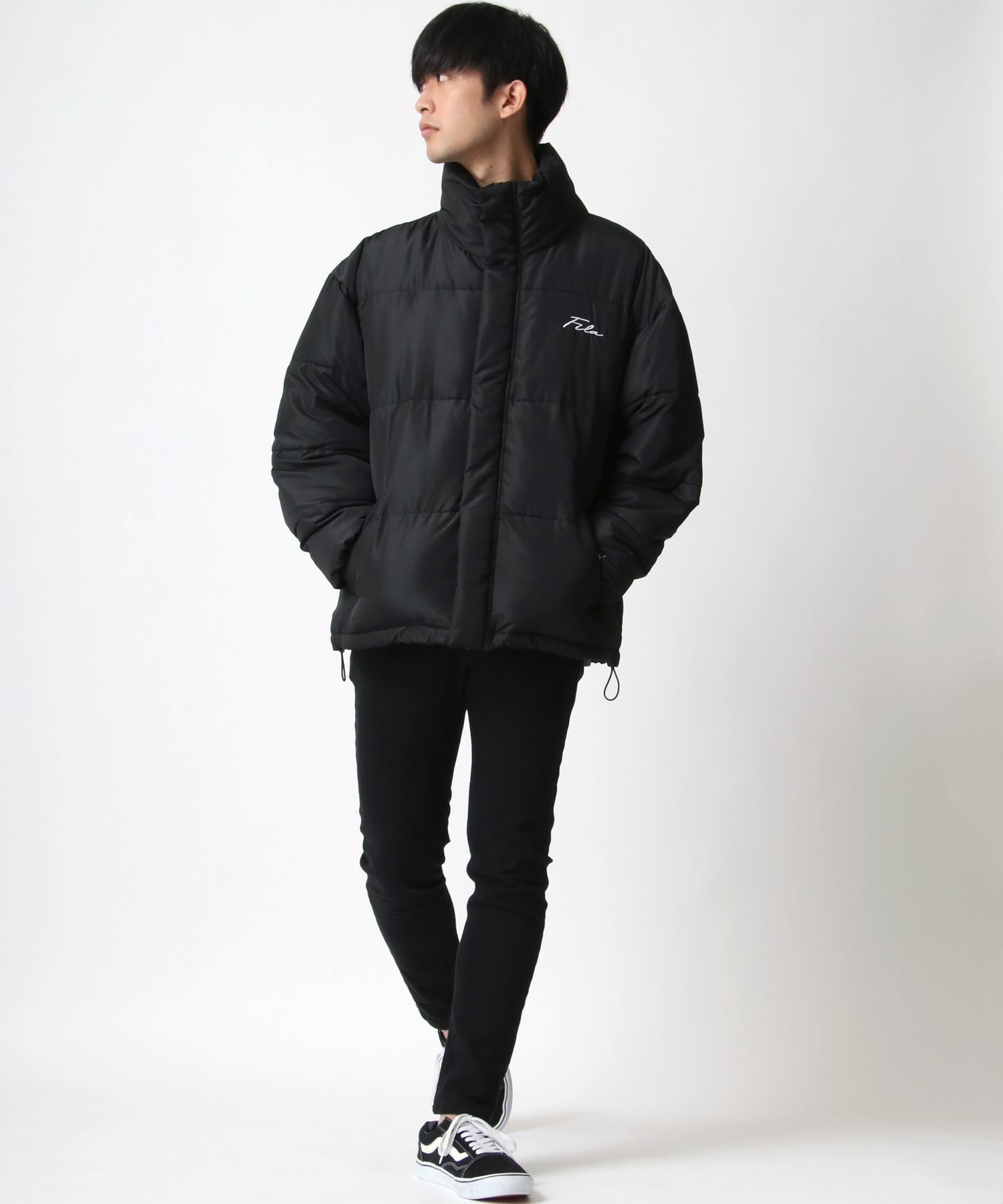 セール】【Lazar】FILA/フィラ 別注 FIBER DOWN JACKET/ビッグ