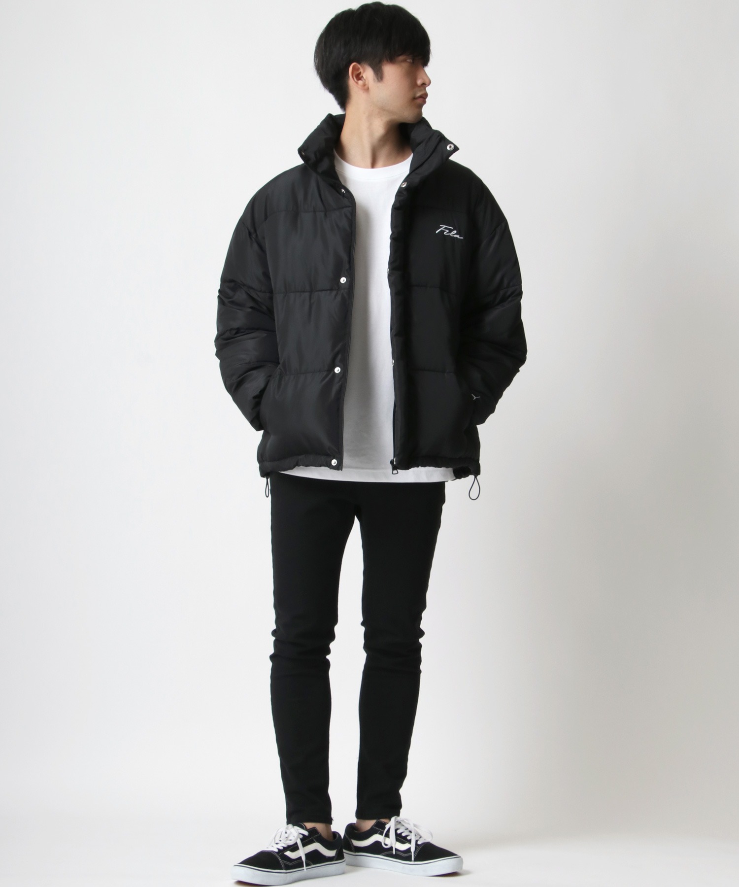 セール】【Lazar】FILA/フィラ 別注 FIBER DOWN JACKET/ビッグ