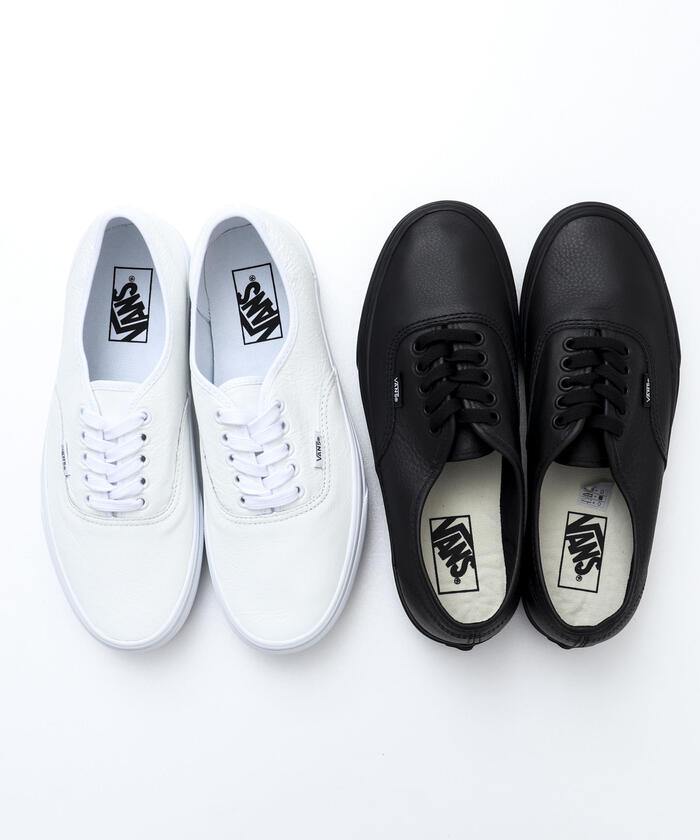 セール 20%OFF】【VANS/バンズ】AUTHENTIC LEATHER レザー
