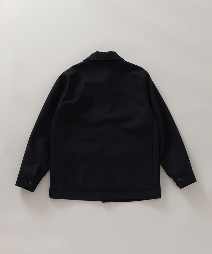 定価¥52,800新品未使用 SHIPS ウール/カシミヤ ジャケット Mサイズ セール】SHIPS STANDARD: ウール/カシミヤ オーバージャケット