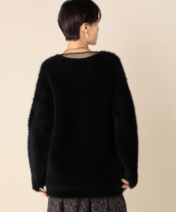 国産品 セール 30%OFF】フェザーヤーンZipカーディガン(505015115 ジャケット・アウター
