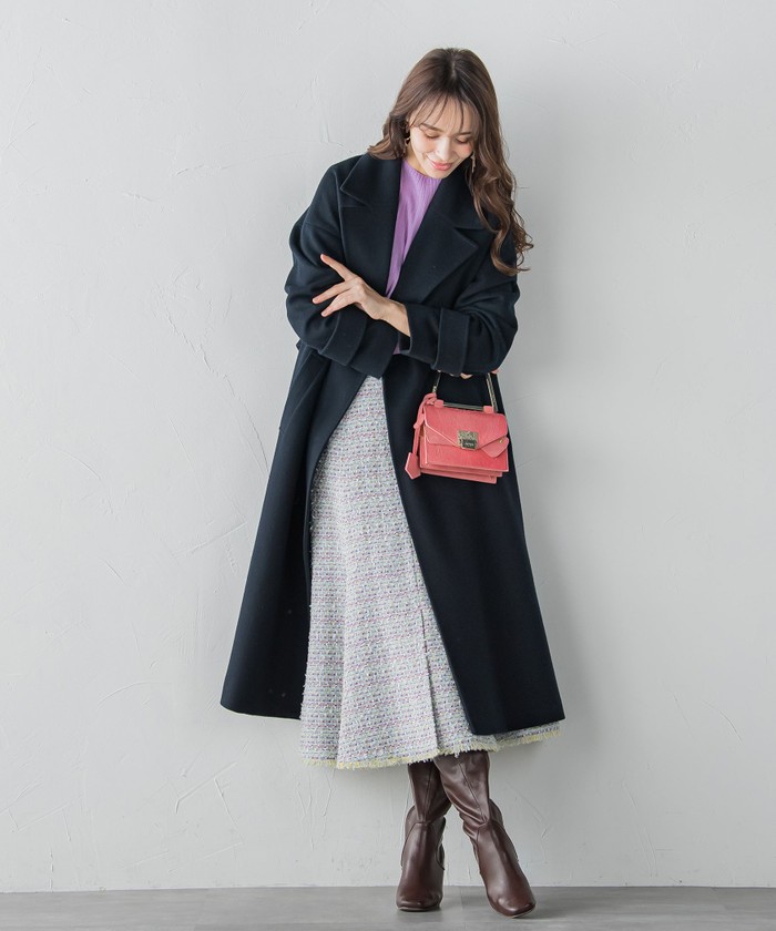 セール】ビアッジョブルー Viaggio Blu SP140Jackalロングコート