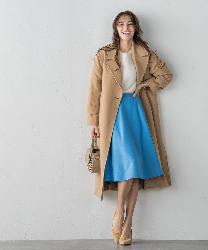 セール】ビアッジョブルー Viaggio Blu SP140Jackalロングコート セール】ビアッジョブルー Viaggio Blu SP140Jackalロングコート