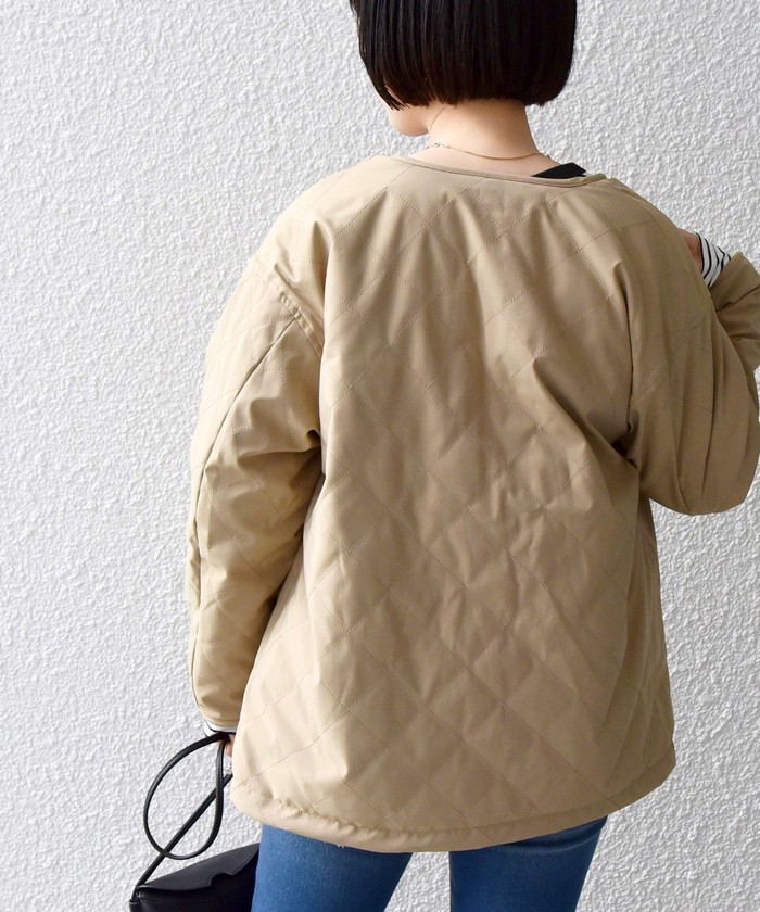 セール 30%OFF】SHIPS any: リバーシブル ボア キルティング