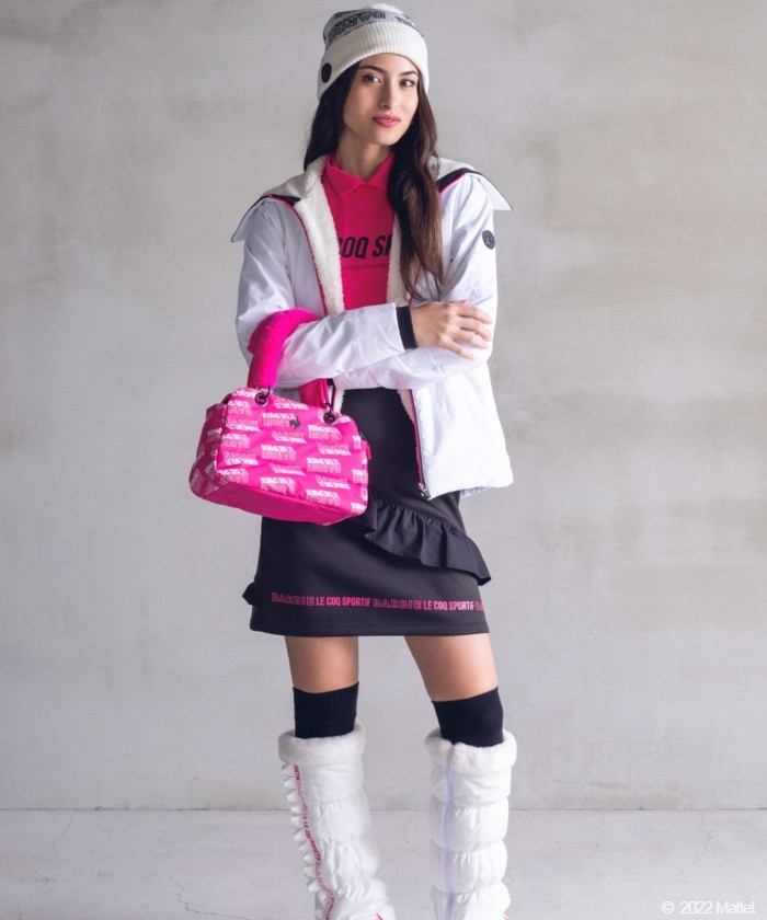 Barbie(TM)×le coq sportif】バービー 裏起毛フリルスカート Barbie(TM)×le coq sportif】バービー 裏起毛フリルスカート