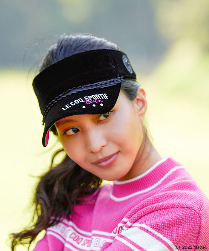 【Barbie×le coq sportif】レッグウォーマー ゴルフウェア Barbie™ Collaboration | ルコックスポルティフ公式サイト