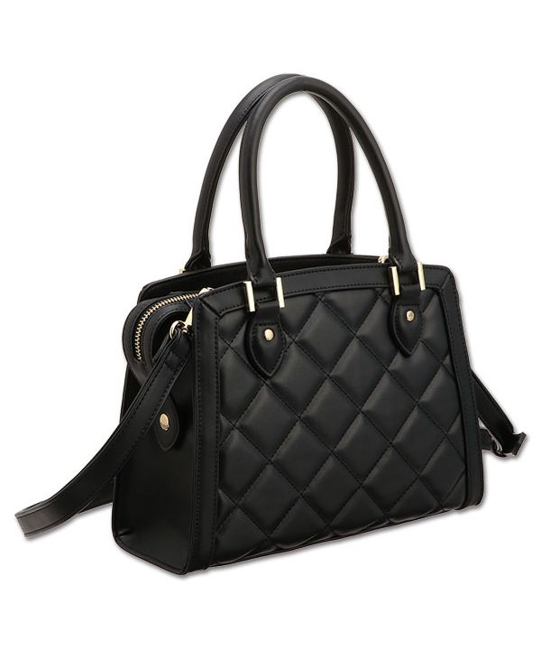 マリークワント MARY QUANT スクエアキルトデイジーパッチ 2WAY
